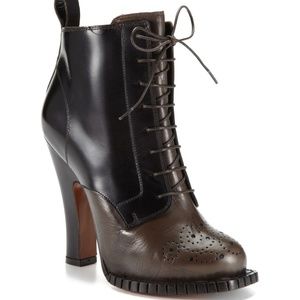 ROCHAS NAGOYA LACE-UP BOOTIE